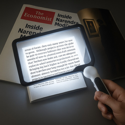 Magnifying glass handheld with - magnifying,
