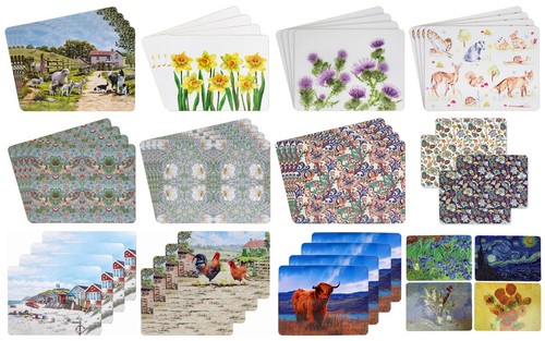 Hardback laminated placemats - hardback,