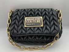 Versace Jeans Couture faux-leather Matelassé Small Shoulder Bag