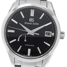 SEIKO Grand Seiko 9R65-0CJ0/SBGA349 black Dial Spring drive Men's Watch_914926