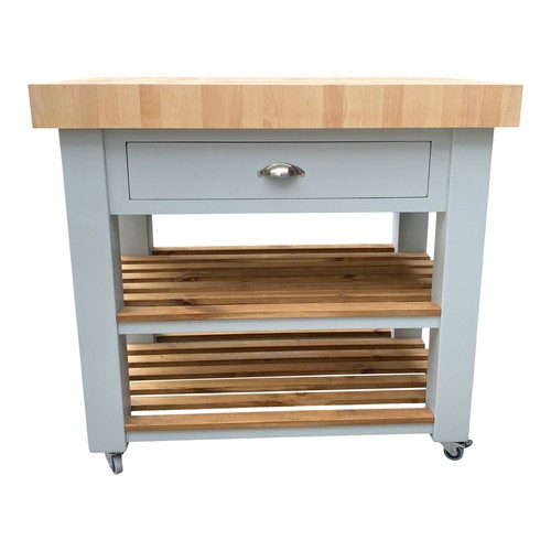 Butchers block island - block,