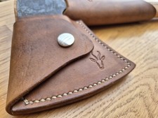 Leather sheath & overstrike for Gransfors Bruk Ray Mears Wilderness Ax e 