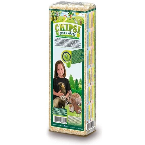 Chipsi green apple shavings - green,