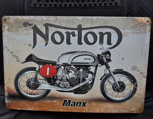 Norton manx motorcycle - norton,
