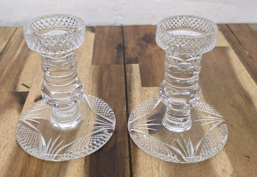 Pair crystal candle stick - candle,