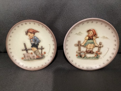 Hummel mini plates - m.j.,
