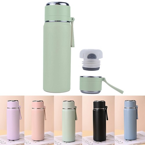 Stainless steel vacuum flask - steel,