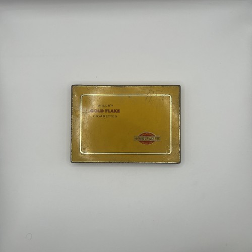 Vintage cigarette tin - vintage, w.d.