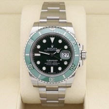 Rolex Submariner Green Men's