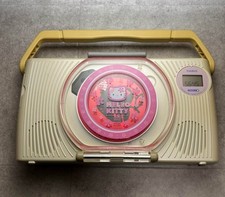 Rare Hello Kitty CASIO CD Player AJ-17 Retro Vintage Japan Sanrio
