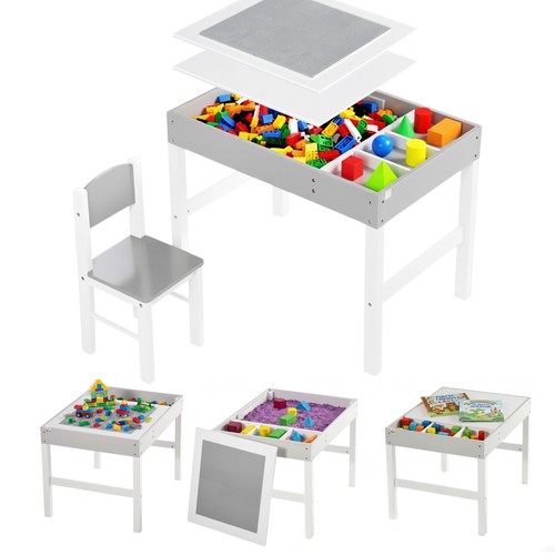 Two piece table and chair - two-piece,