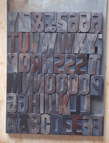 Wooden letterpress printers - letterpress,