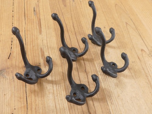 Black coat hooks wall - coat,