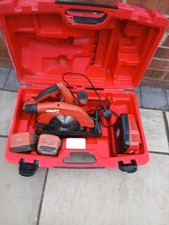 HILTI SC 70W-A22 Cordless Circular Saw Li-ion 22v Cordless +2 Batteries+Charger.