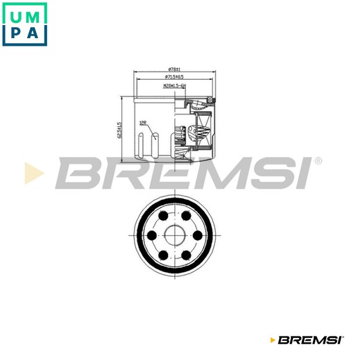 Oil filter fl0277 - fl0277, for