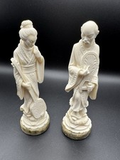 Pair of Giannelli Alabaster
