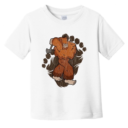 Toddler bigfoot axe throwing - axe,
