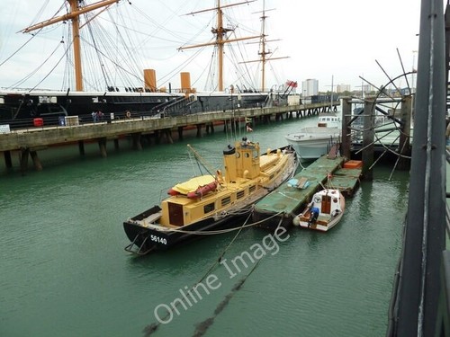 Photo 6x4 small boats dwarfed - boats,
