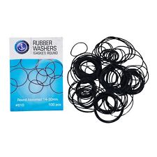 100x Watch Round O-Ring GASKETS Rubber Seal Washers Watches Watchmakers