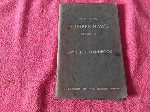 Humber hawk series owners - hawk,