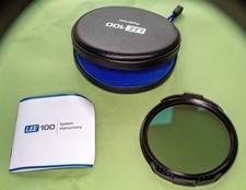 Lee 100 with polarising filter