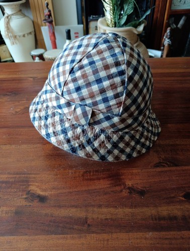Aquascutum check bucket hat - bucket,