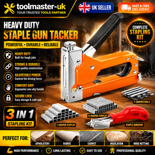 Staple gun heavy duty - staple,