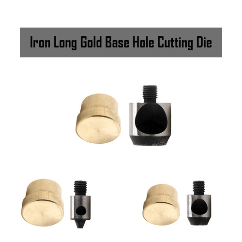 Iron hole cutting - iron, gold