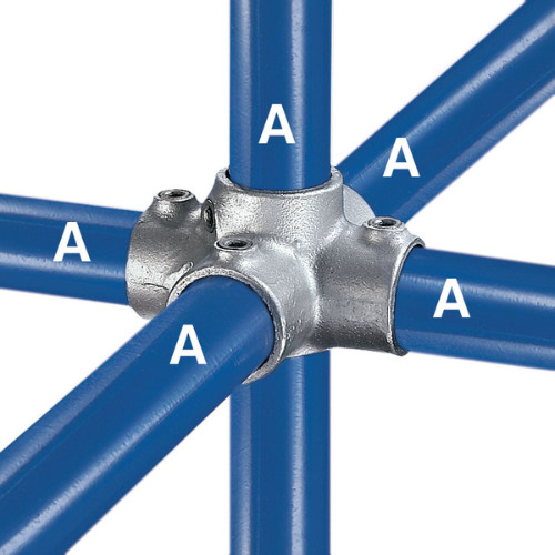 Kee klamp four socket - kee,