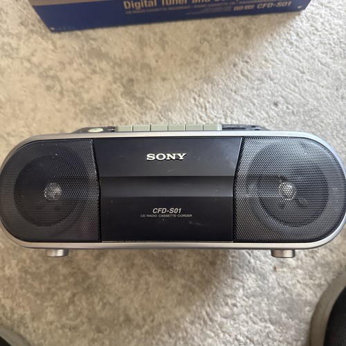 Sony cfd s01 boombox - cfd-s01, cd