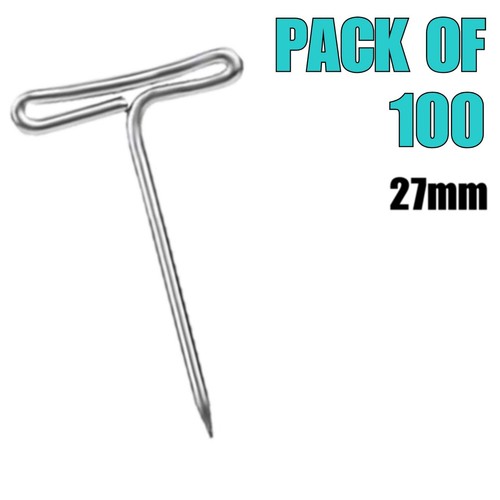 100pcs 27mm pins wig making - t-pins,