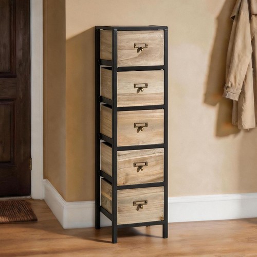 Chest drawers tall storage - drawers,