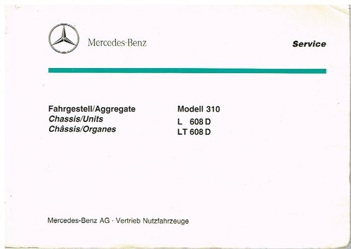 Mercedes benz l608 truck - benz, t2
