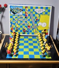 Vintage The Simpsons 3D Chess