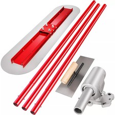 Concrete Bull Float 900-1200mm Full Kit Concrete Tool Trowel Handle & Bracket