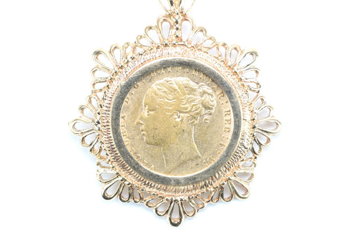 1872 gold full sovereign - 1872,