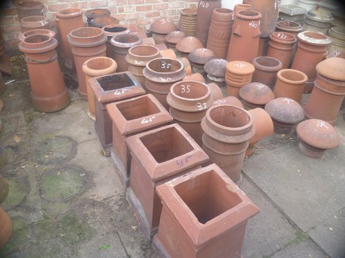 Chimney pots reclaimed - pots,