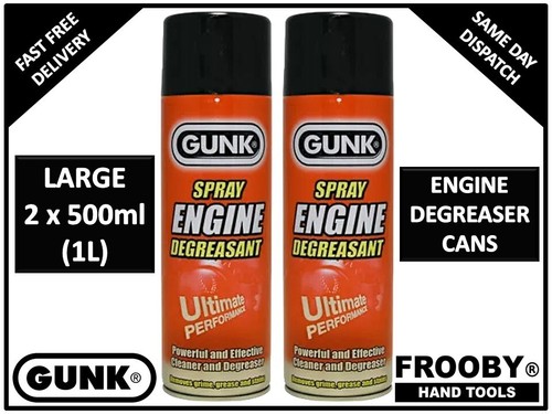 Gunk engine degreaser - engine,