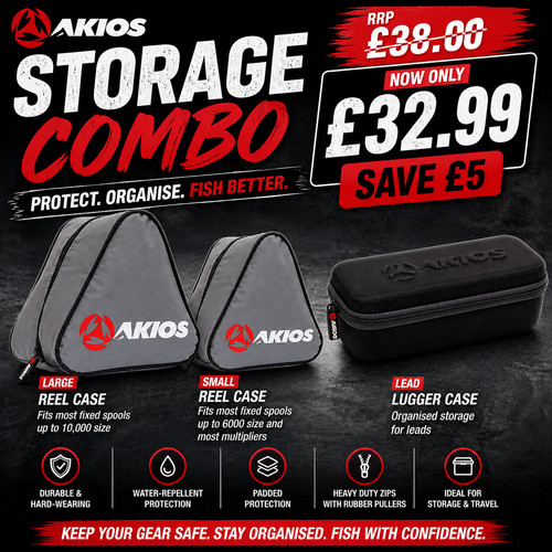 Akios reel case set large - reel,