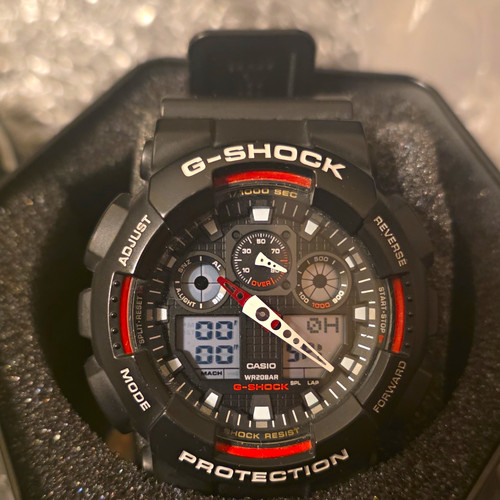 Casio shock 100 - g-shock, men's