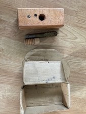 Wood thread die with unused