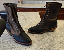 Men's Chippewa Boots Black &