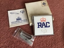 VINTAGE CAR BADGE.( RAC Type 2 ,Daimler Owner Grill Badge , 1980s Issue . )