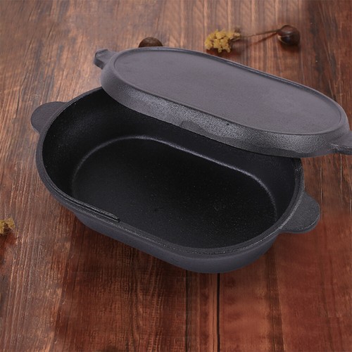 Cast iron casserole - casserole, dish