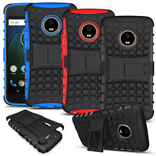 Case For Motorola Moto G4 G5 Plus E5 C Plus Shockproof Hard Armor Phone Cover