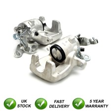 2x Brake Calipers Rear For Audi A3 VW Golf Scirocco Touran Skoda Octavia