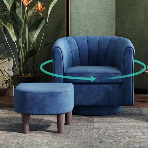 Swivel accent chair - accent, with