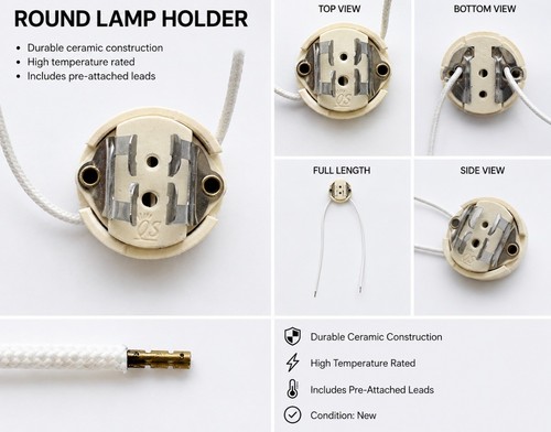 Tanning bed facial lamp socket - tanning,