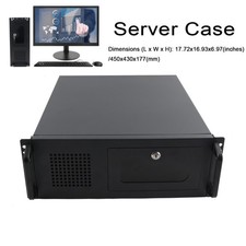 SL-450A 4U Rackmount Server Case - 7 x 3.5 HDD; 2x 5.25 DVD-ROM; 7 x PCI Slot