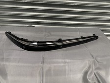 Mercedes  W211 02-06 FRONT BUMPER MOLDING WITH CHROME PDC HOLES RIGHT SIDE